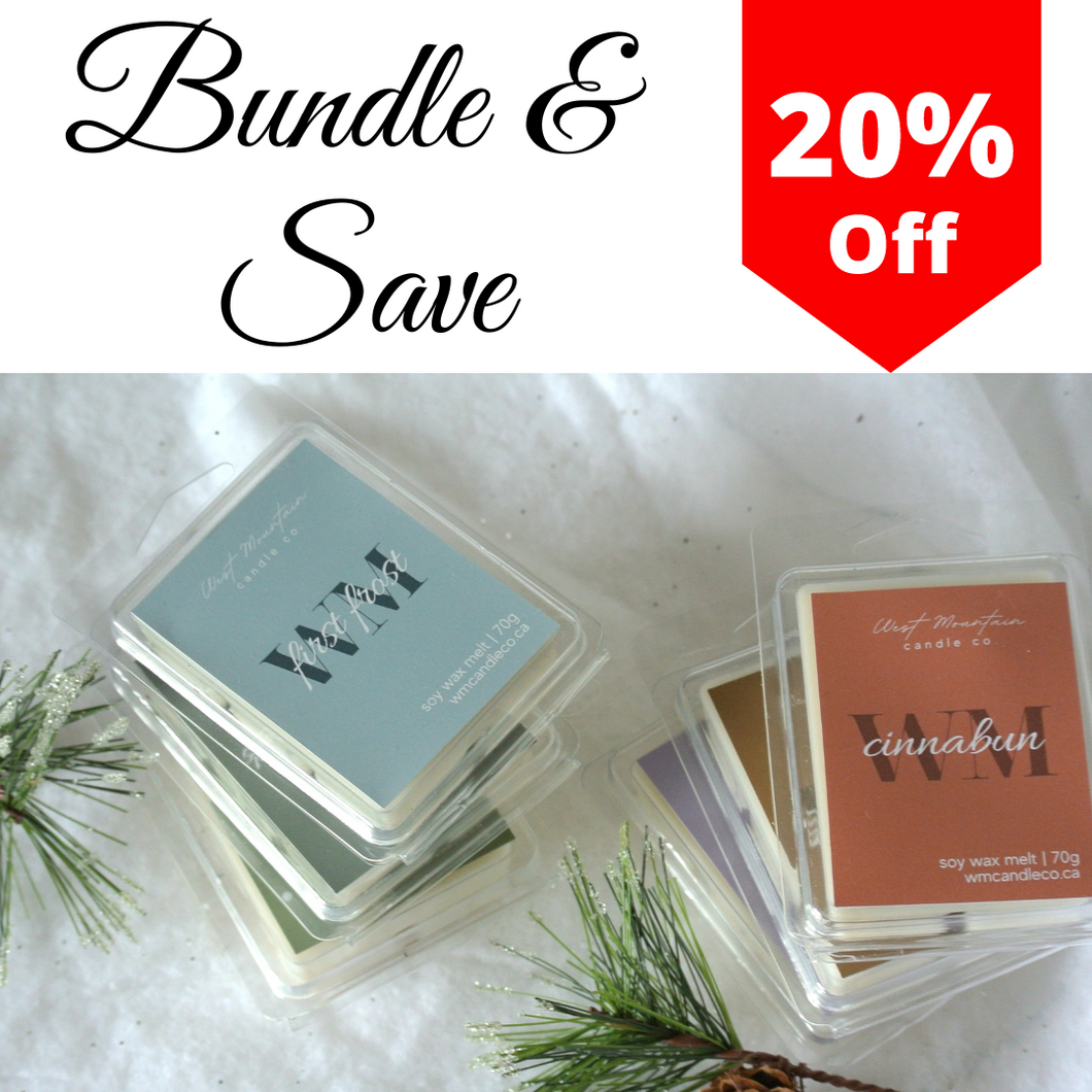 WINTER COLLECTION WAX MELTS 'BUNDLE & SAVE' 20%