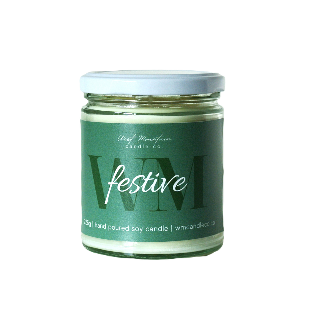 FESTIVE SOY CANDLE