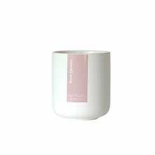 Load image into Gallery viewer, ROSE QUARTZ SOY CANDLE
