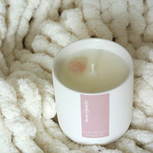 Load image into Gallery viewer, ROSE QUARTZ SOY CANDLE
